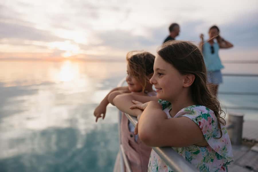 Broome Sunset & Whale Watching Cruise - Hearing whales through the hydrophone