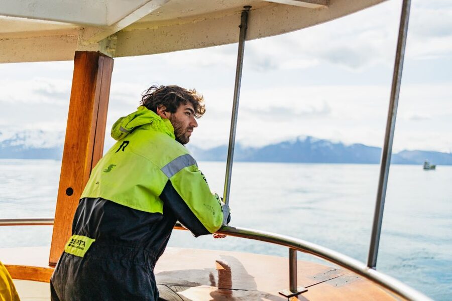 Húsavík: Whale Watching Tour with Guide - The first stretch across Skjálfandi Bay