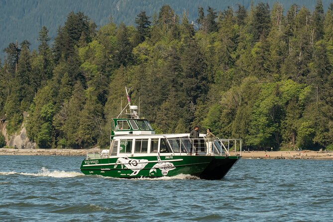 Intimate West Coast Whale Watching - Partly-Sheltered - Setting out near Granville Island