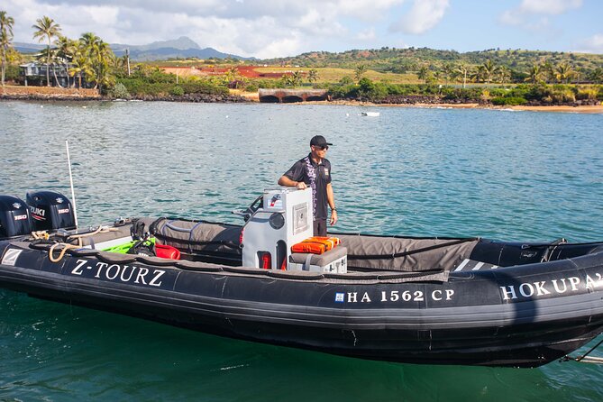 Kauai's South Side Whale and Dolphin Zodiac Boat Adventure - Spouting Horn and the south coast views