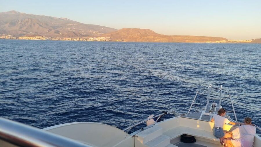 Los Cristianos: Eco Yacht Whale Watching Tour at Sunset - The sunset and Mount Teide views