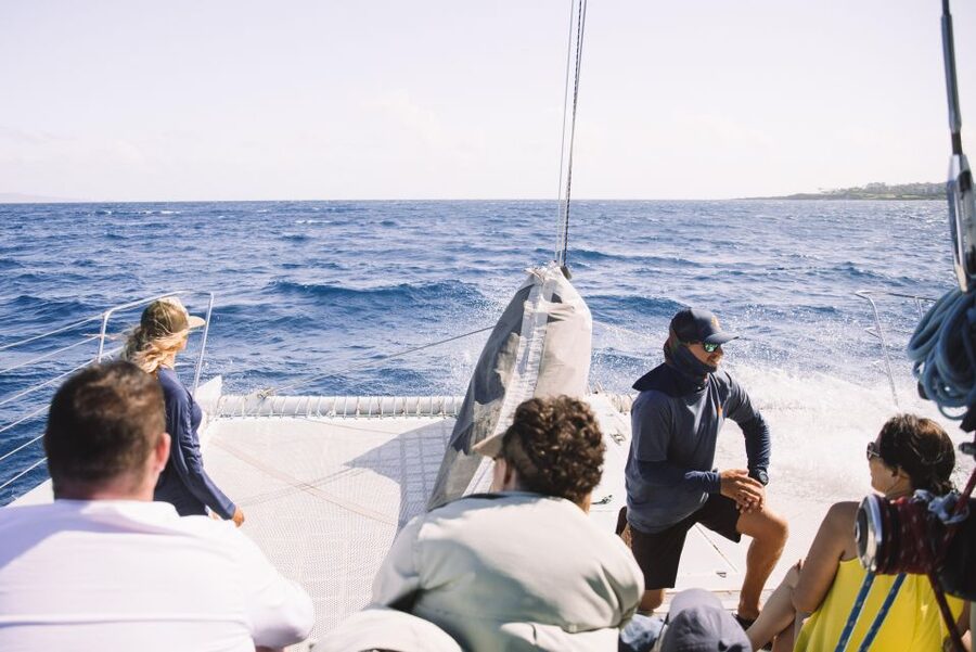 Maui: Morning Sail with the Whales Ma'alaea - Whale watching with the crew