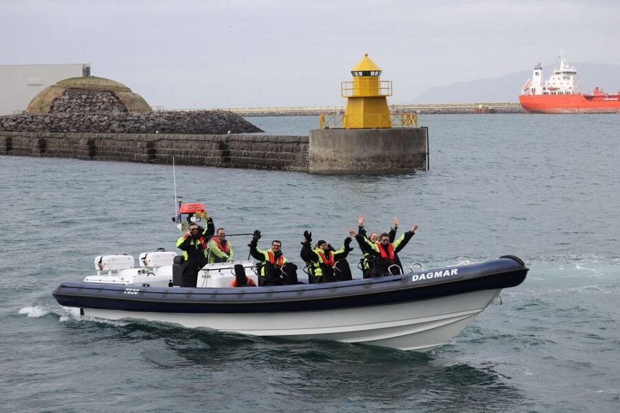 Reykjavik: Whale Watching Tour by RIB Boat - Akurey and the summer puffin stop