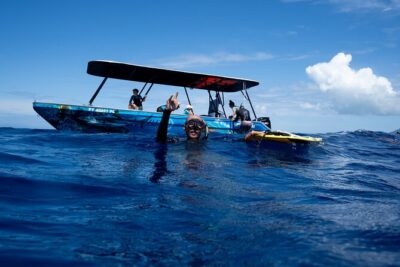 Sacred Experience Swimming with a Whale in Moorea