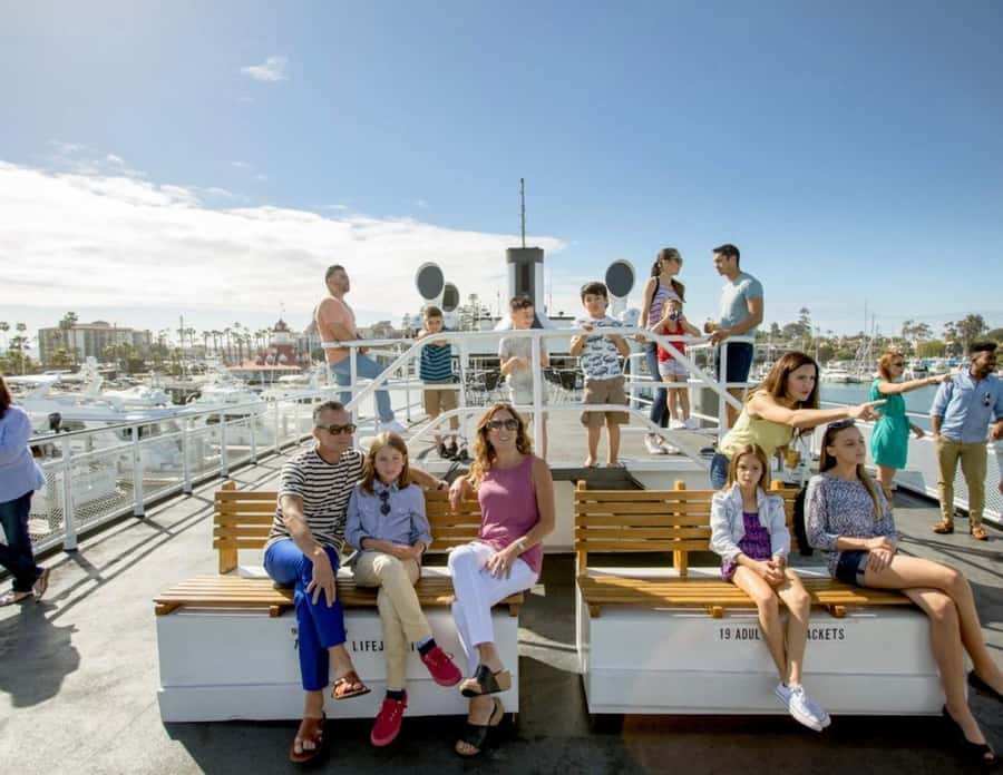 San Diego: Whale and Dolphin Watching Cruise - The boat, seating, and four hours at sea