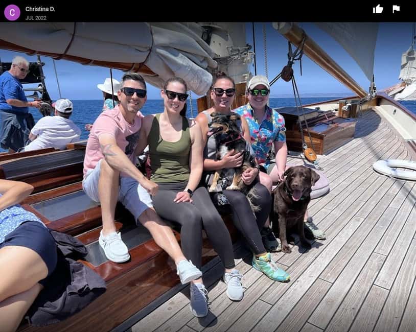 San Diego: Whale Watching Cruise on the Yacht America - Four hours of searching the Pacific