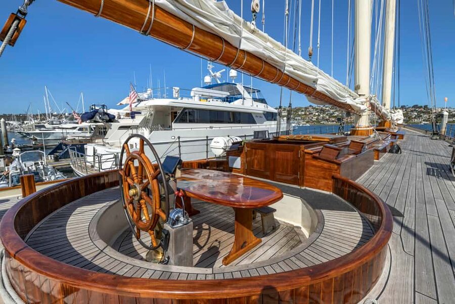 San Diego: Whale Watching Cruise on the Yacht America - Snacks, drinks, and the small comforts