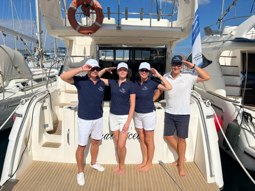 Tenerife: Whales and Snorkeling Tour on a Luxury Yacht - The south coast from the water