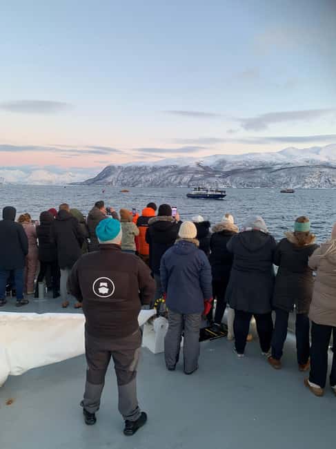 Tromsø Whale Safari with MS Keiser Wilhelm - Leaving Tromsø on the MS Keiser Wilhelm