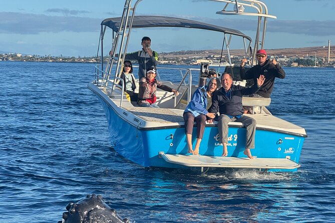 VIP Premiere Whale Watch Kaanapali Beach MAX 12 PASSENGERS - Breaches, calves, and whale song