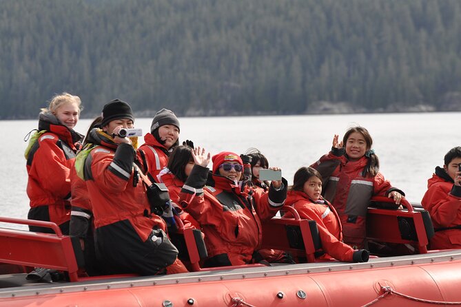Zodiac Boat Whale and Wildlife 6-Hour Tour from Campbell River - A guide who does more than steer the boat